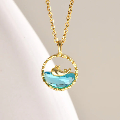 Collar Ballenita | Baño en Oro + Caja Premium Gratis ✨🐋