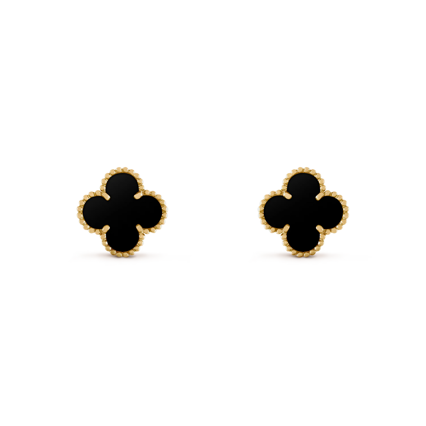 Aretes Van Cleef | Bañados en Oro + Caja Gratis ✨