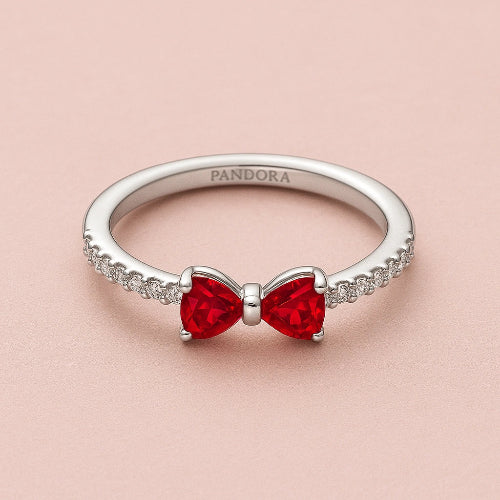 Anillo Listón 🎀 | Baño en Oro + Caja Gratis✨