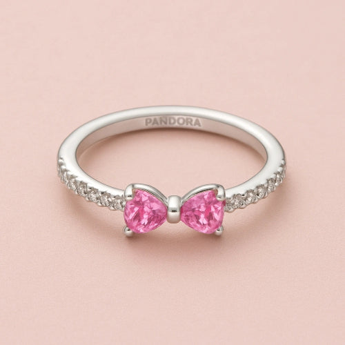Anillo Listón 🎀 | Baño en Oro + Caja Gratis✨