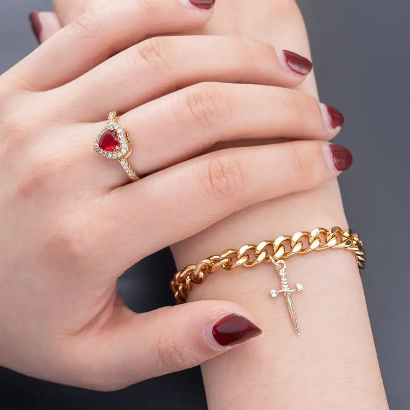Anillo Alianza Sagrada 💘✨ | Baño de Oro + Caja Premium Gratis