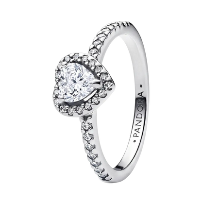 Anillo de Promesa Ajustable 💗 | Baño en Oro Blanco + Caja Gratis ✨
