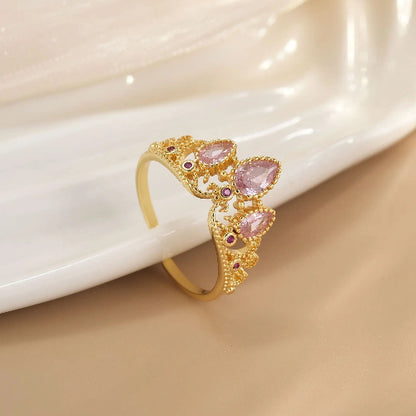 Anillo Rapunzel | Baño de Oro + Estuche de Corona Gratis ✨