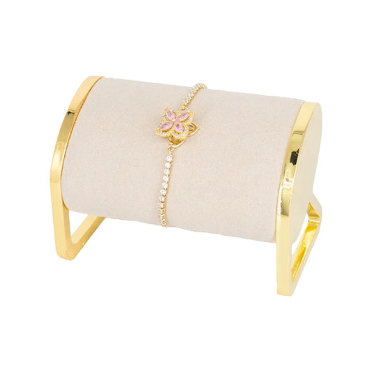 Pulsera Giratoria Mulán | Baño de Oro + Estuche Premium Gratis ✨